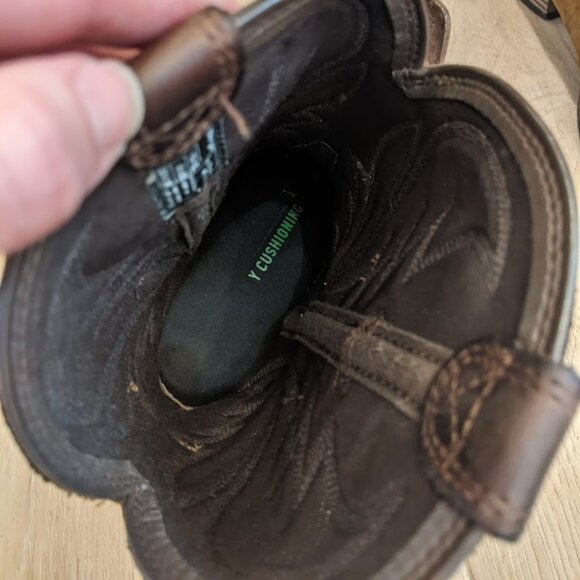 Ariat Hybrid VentTEK Western Boot Men's Sz 9.5 Distressed Tan 10031454 Square - Picture 15 of 16